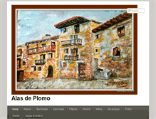 Tablet Screenshot of alasdeplomo.com